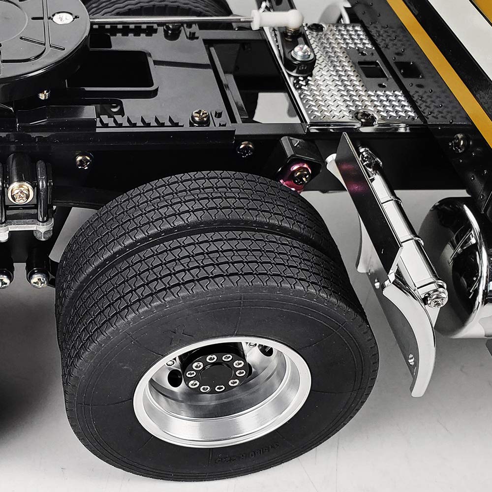 RCおもちゃの部品 For Tamiya 1/14 22/25mm ゴムタイヤ ホイールタイヤ